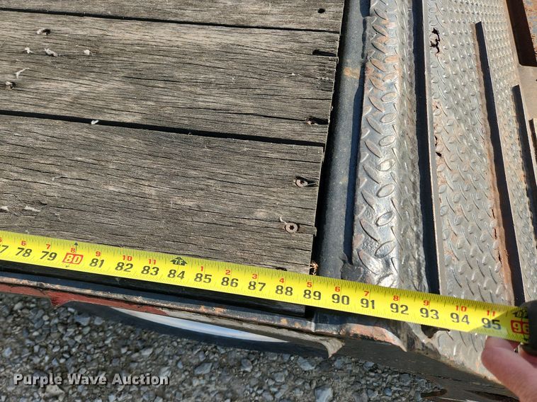 image for item MW9715 2007 XL Specialized Trailers XL 80 MFG  lowboy equipment trailer