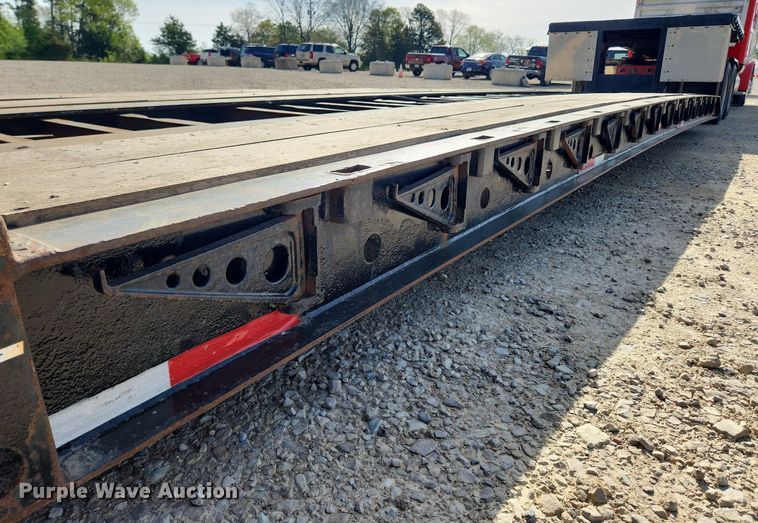 image for item MW9715 2007 XL Specialized Trailers XL 80 MFG  lowboy equipment trailer