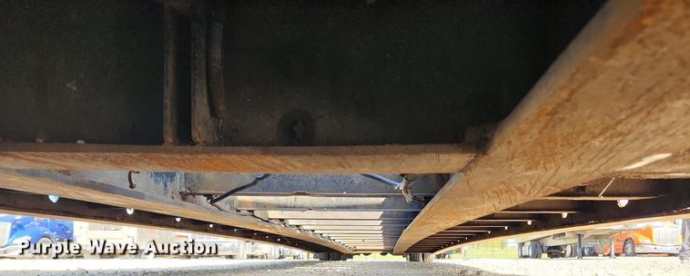 image for item MW9715 2007 XL Specialized Trailers XL 80 MFG  lowboy equipment trailer