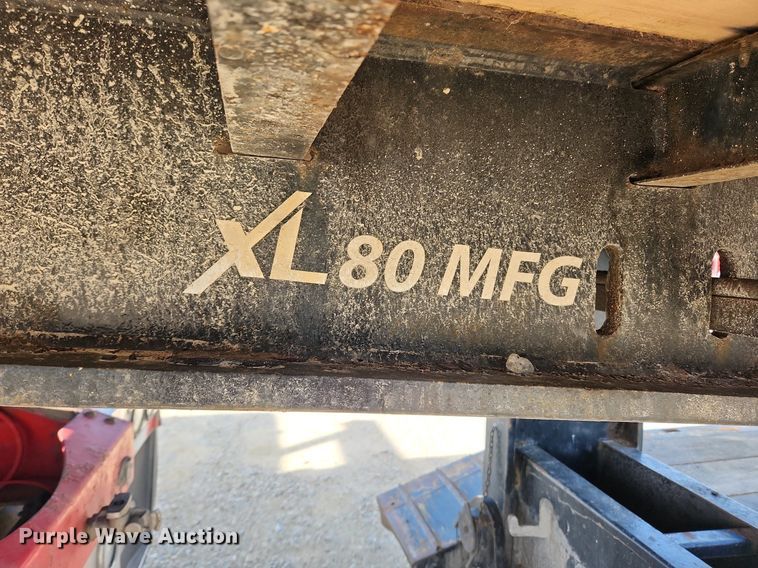 image for item MW9715 2007 XL Specialized Trailers XL 80 MFG  lowboy equipment trailer