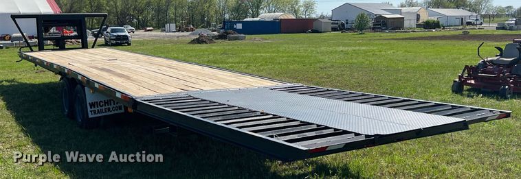 image for item MY9761 Shop built  equipment trailer
