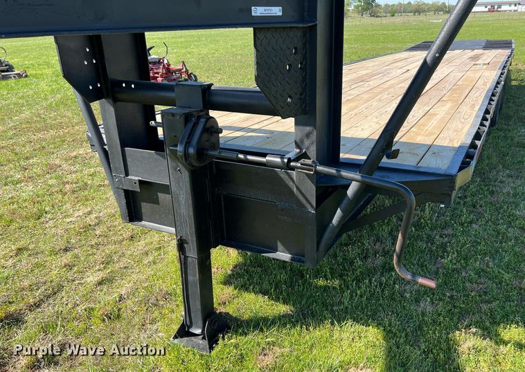 image for item MY9761 Shop built  equipment trailer