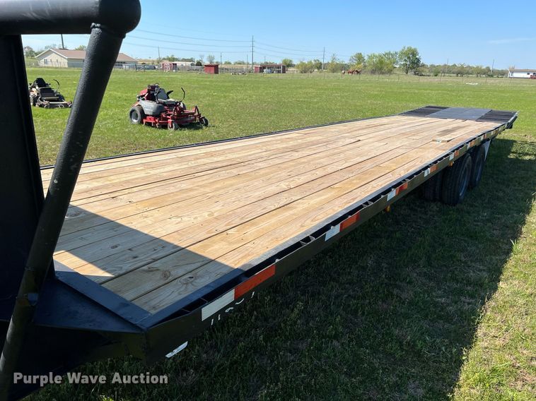 image for item MY9761 Shop built  equipment trailer