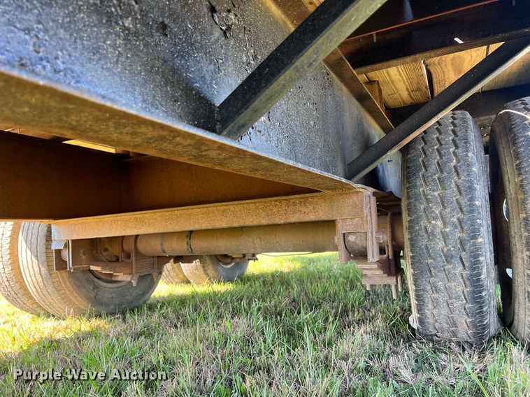 image for item MY9761 Shop built  equipment trailer