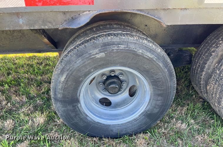 image for item MY9761 Shop built  equipment trailer