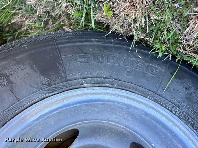 image for item MY9761 Shop built  equipment trailer