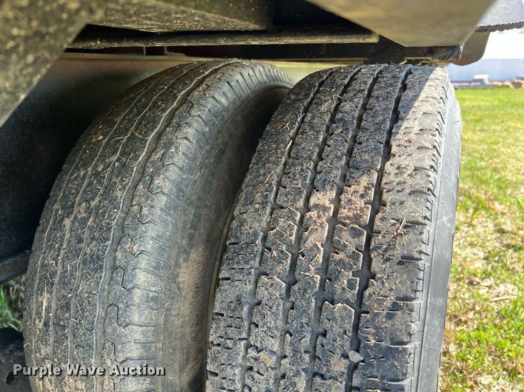 image for item MY9761 Shop built  equipment trailer