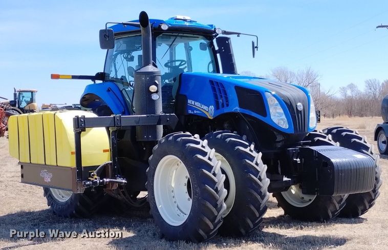 image for item DN6367 2015 New Holland T8.410  MFWD tractor