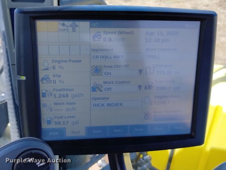 image for item DN6367 2015 New Holland T8.410  MFWD tractor