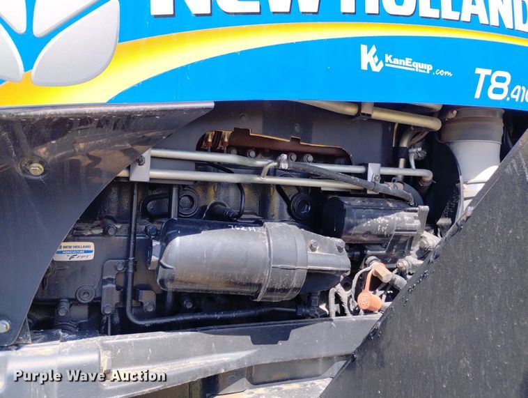 image for item DN6367 2015 New Holland T8.410  MFWD tractor
