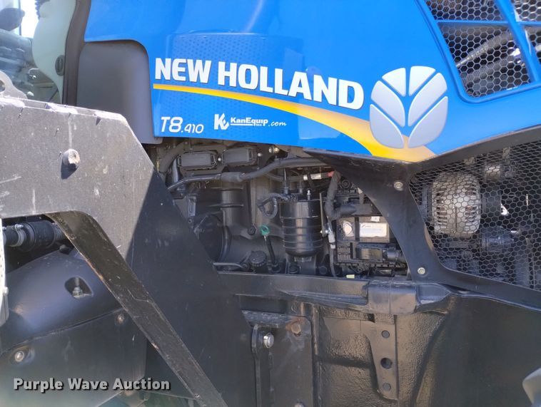 image for item DN6367 2015 New Holland T8.410  MFWD tractor