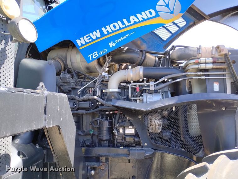 image for item DN6367 2015 New Holland T8.410  MFWD tractor