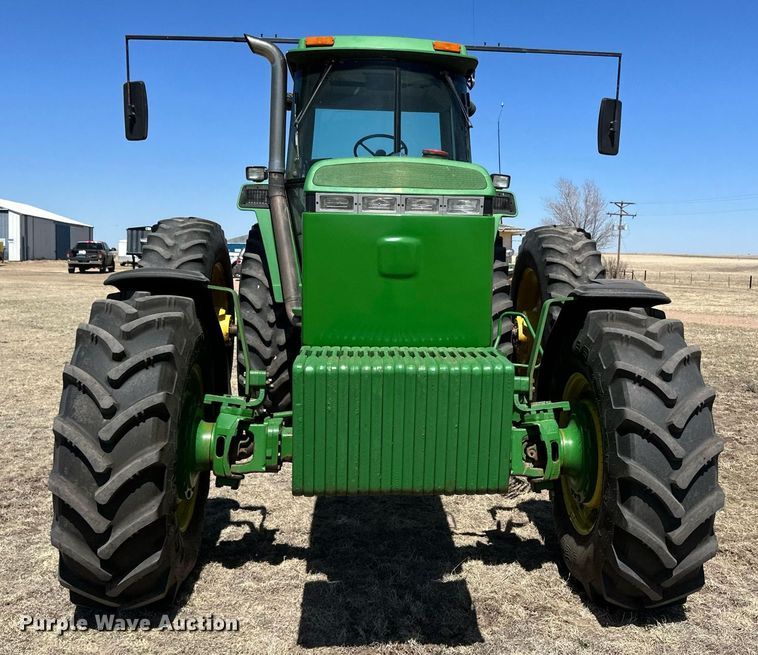 image for item DN6370 1992 John Deere 4960  MFWD tractor