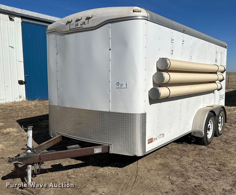 image for item DN6377 2007 Haulmark TS7X14DT2  enclosed cargo service trailer