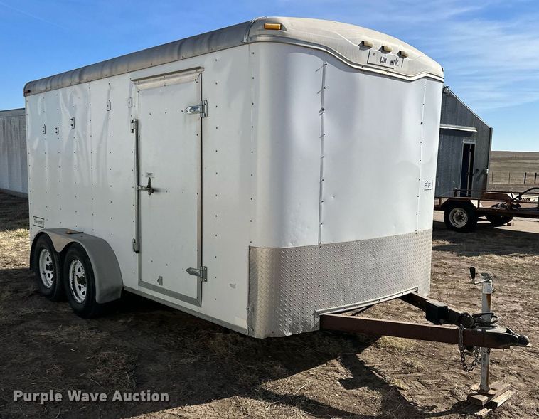 image for item DN6377 2007 Haulmark TS7X14DT2  enclosed cargo service trailer