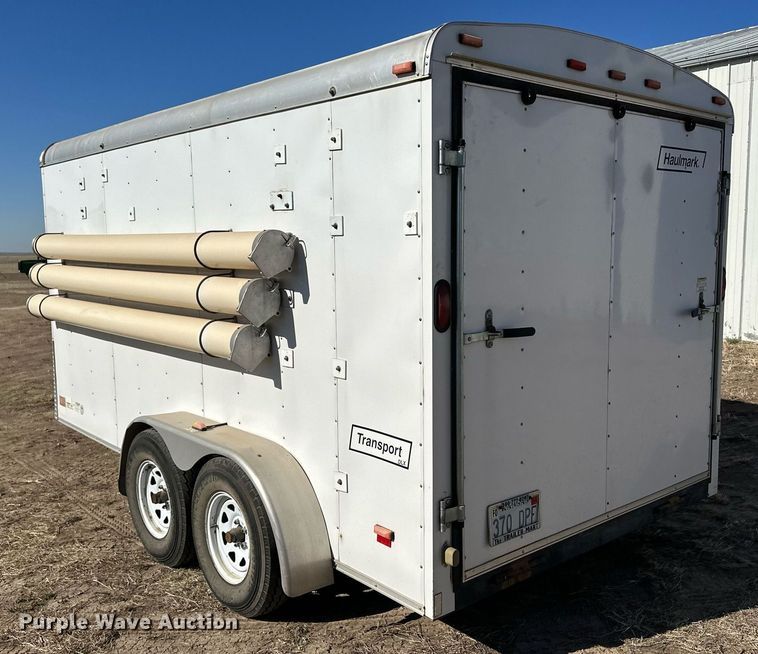 image for item DN6377 2007 Haulmark TS7X14DT2  enclosed cargo service trailer