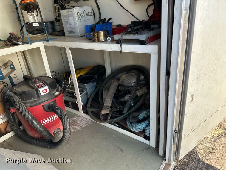 image for item DN6377 2007 Haulmark TS7X14DT2  enclosed cargo service trailer