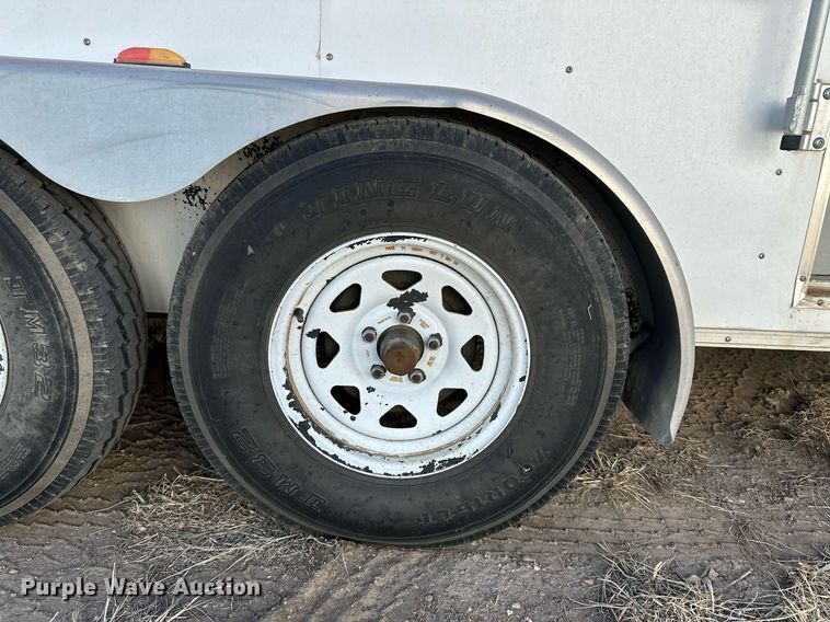 image for item DN6377 2007 Haulmark TS7X14DT2  enclosed cargo service trailer