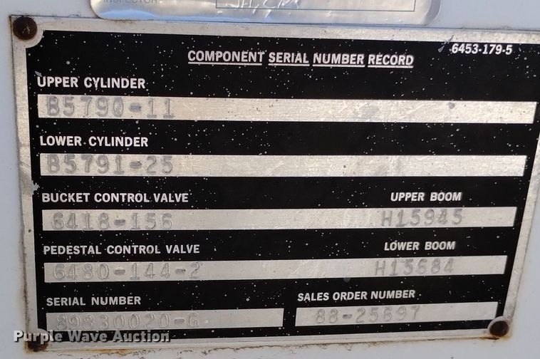 image for item DN6379 1989 GMC 7000  bucket truck