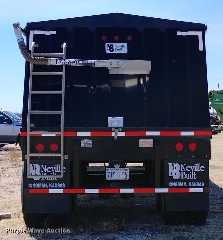 image for item DN6380 2009 Neville Built  grain trailer