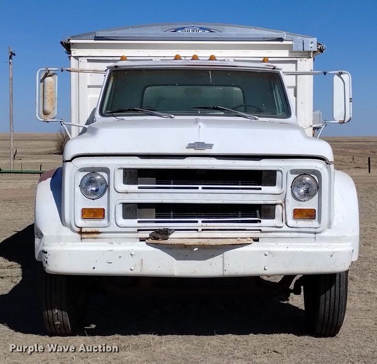 image for item DN6387 1972 Chevrolet C60  grain truck