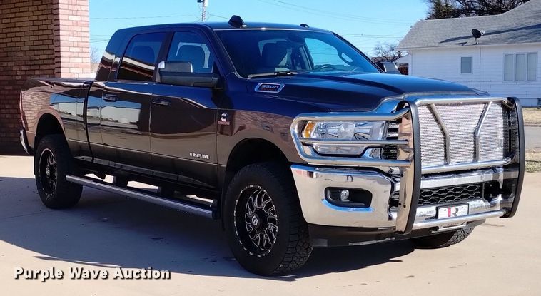 image for item DN6389 2022 Dodge Ram 3500  Mega Cab pickup truck