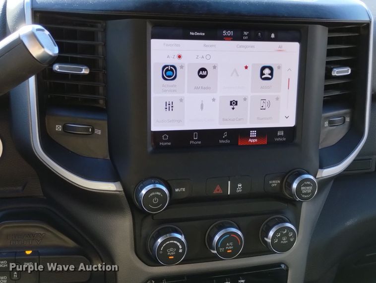 image for item DN6389 2022 Dodge Ram 3500  Mega Cab pickup truck