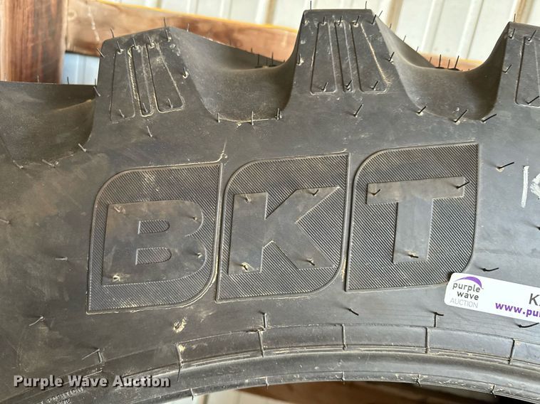 image for item KX9141 (2) 380/90R46 BKT tires