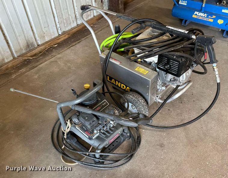 image for item KX9145 (2) pressure washers