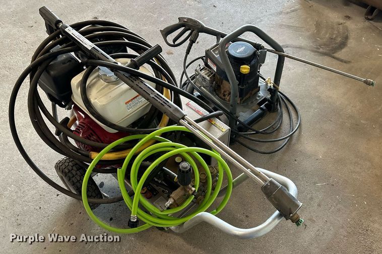 image for item KX9145 (2) pressure washers