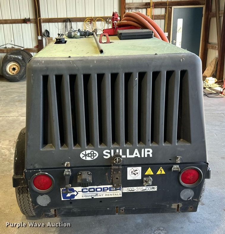 image for item KX9152 2012 Sullair 185  air compressor