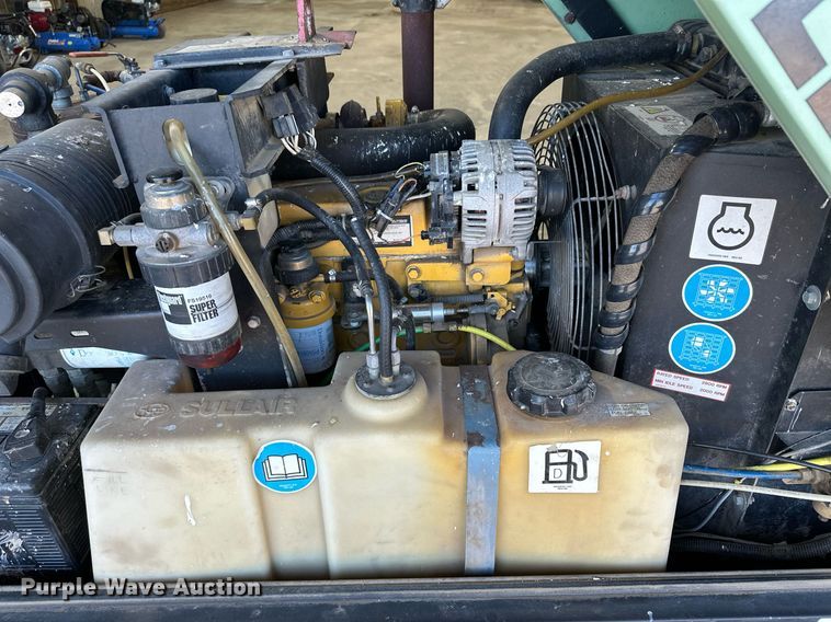 image for item KX9152 2012 Sullair 185  air compressor