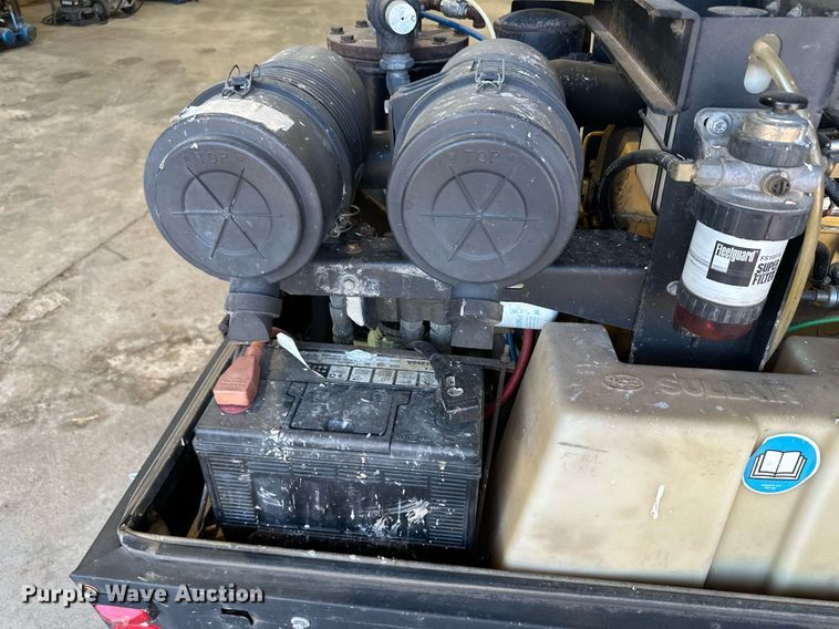 image for item KX9152 2012 Sullair 185  air compressor