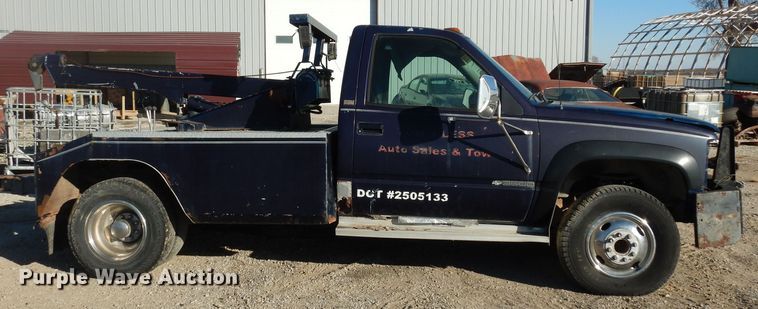 image for item DI6881 1993 Chevrolet K3500  tow truck