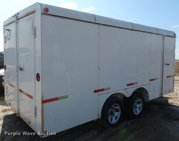 image for item DK1780 2002 W-W  enclosed cargo trailer