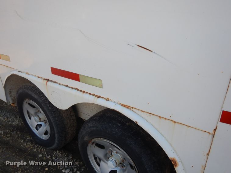 image for item DK1780 2002 W-W  enclosed cargo trailer