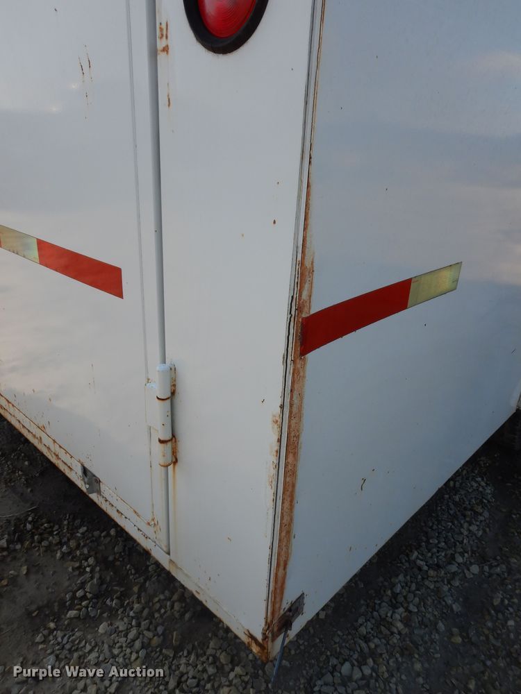 image for item DK1780 2002 W-W  enclosed cargo trailer