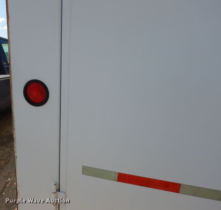 image for item DK1780 2002 W-W  enclosed cargo trailer