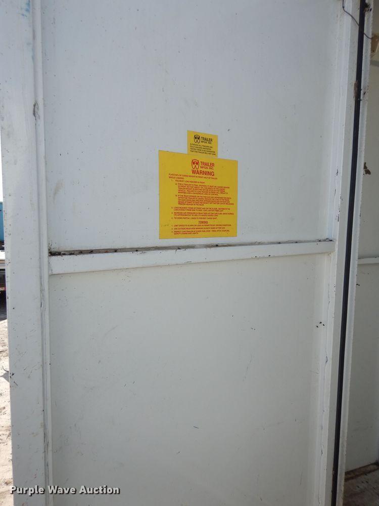 image for item DK1780 2002 W-W  enclosed cargo trailer