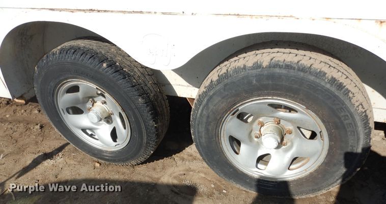 image for item DK1780 2002 W-W  enclosed cargo trailer