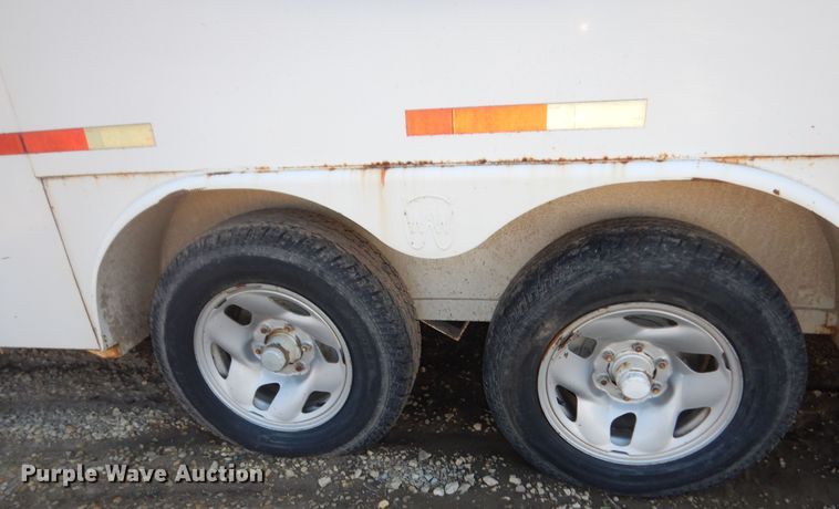 image for item DK1780 2002 W-W  enclosed cargo trailer