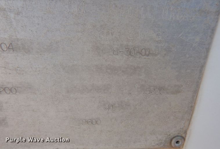 image for item DK1780 2002 W-W  enclosed cargo trailer