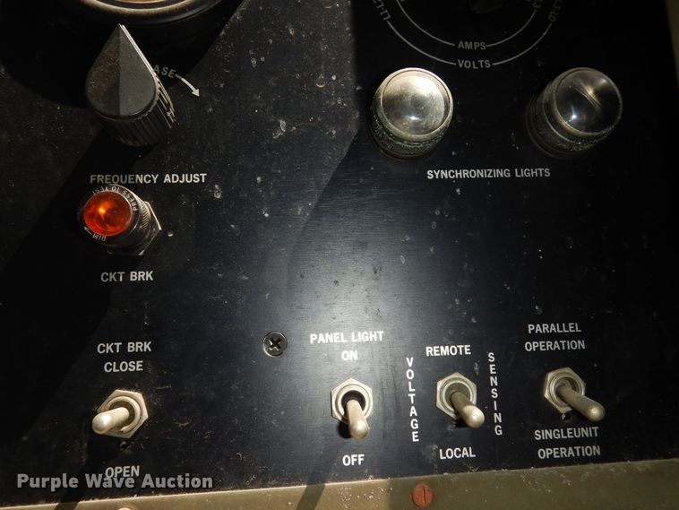 image for item DK1789 1984 Hollingsworth MEP005A  generator