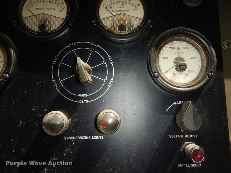 image for item DK1789 1984 Hollingsworth MEP005A  generator