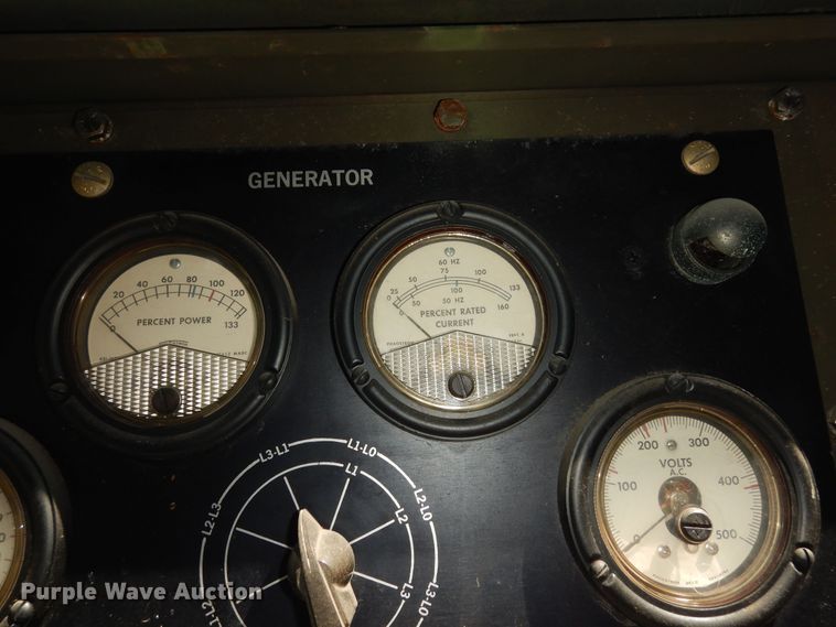 image for item DK1789 1984 Hollingsworth MEP005A  generator