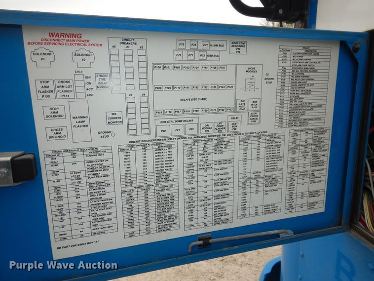 image for item DK1808 2009 Blue Bird All American  school bus