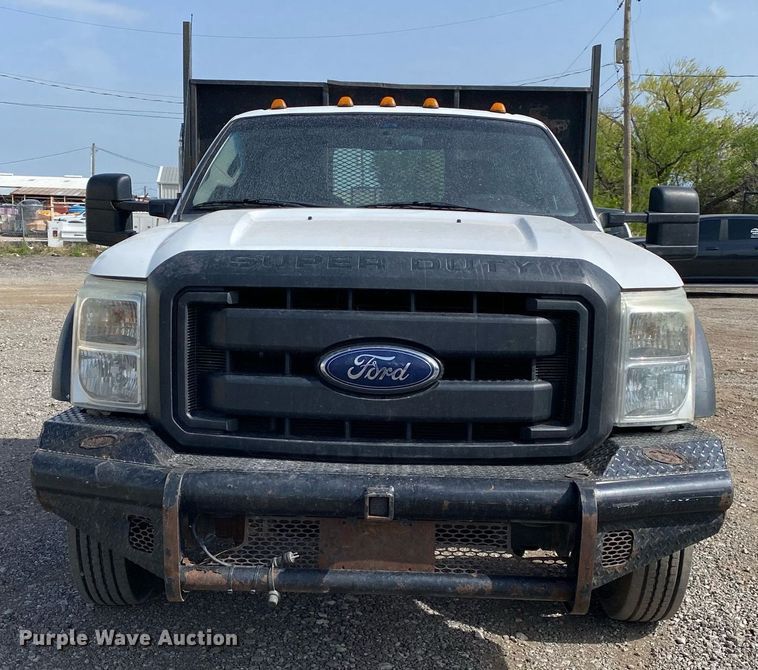 image for item DL7168 2012 Ford F550 Super Duty  flatbed truck