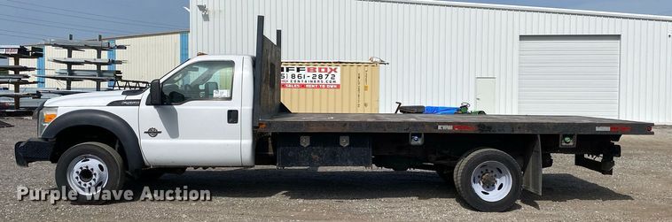 image for item DL7168 2012 Ford F550 Super Duty  flatbed truck