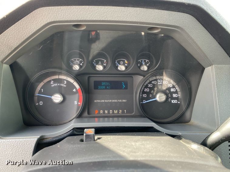 image for item DL7168 2012 Ford F550 Super Duty  flatbed truck