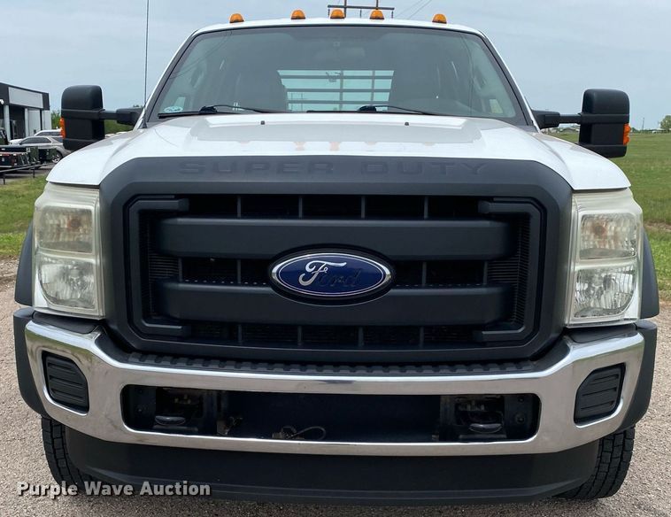 image for item DL7170 2012 Ford F450 Super Duty  Crew Cab flatbed truck